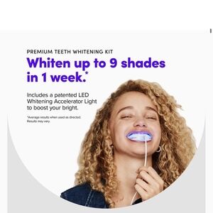 Smile Direct - Bright On Teeth Whitening Kit 1 Sealed Led Light & 4 Gel Pens